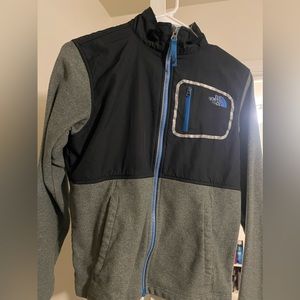Gray north face jacket